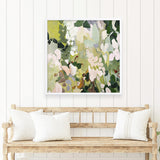 Green Garden Variation (Square) Art Print