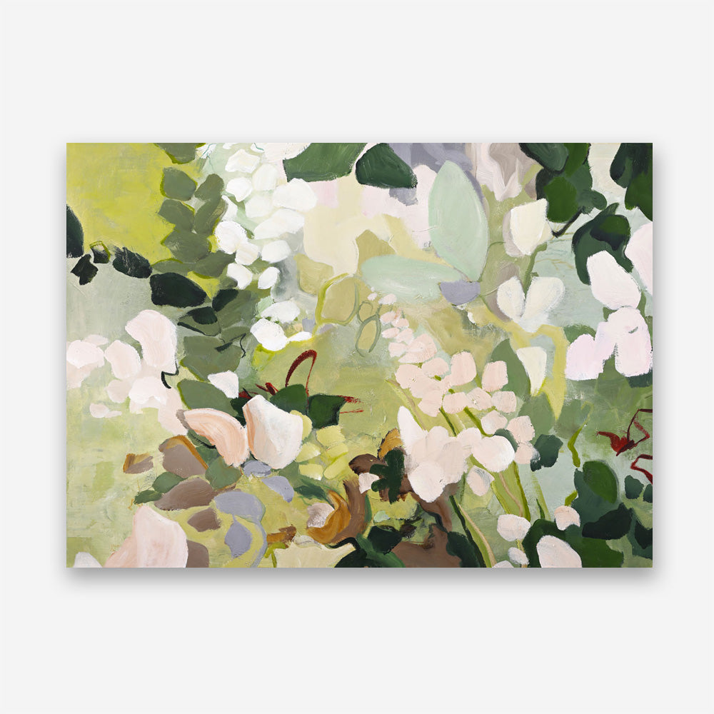 Green Garden Variation Canvas Print