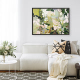 Green Garden Variation Art Print