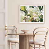 Green Garden Variation Art Print