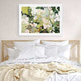 Green Garden Variation Art Print