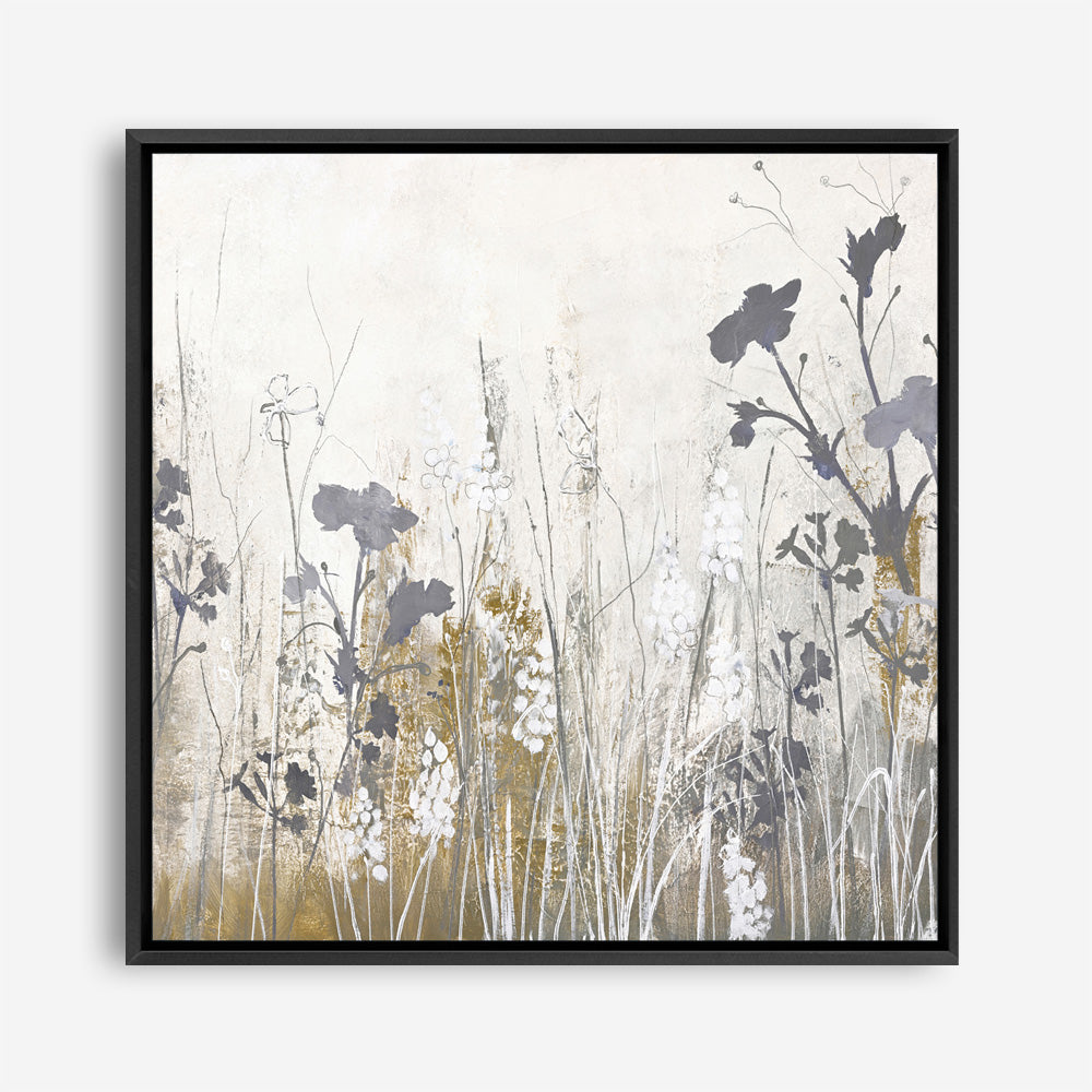 Flowers Forever 1 (Square) Canvas Print