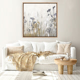 Flowers Forever 1 (Square) Canvas Print