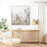 Flowers Forever 1 (Square) Canvas Print