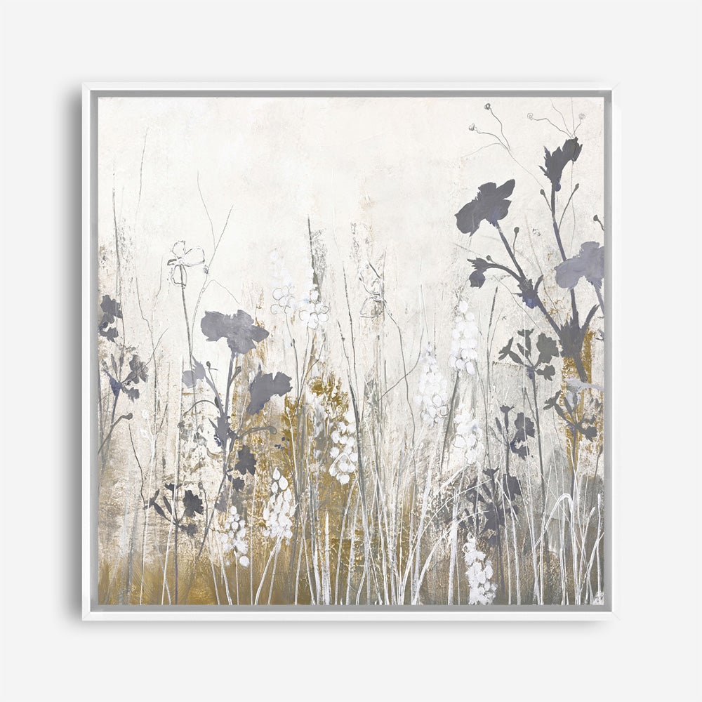 Flowers Forever 1 (Square) Canvas Print