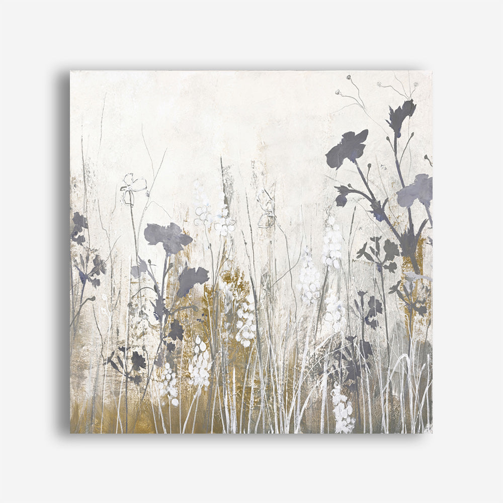 Flowers Forever 1 (Square) Canvas Print