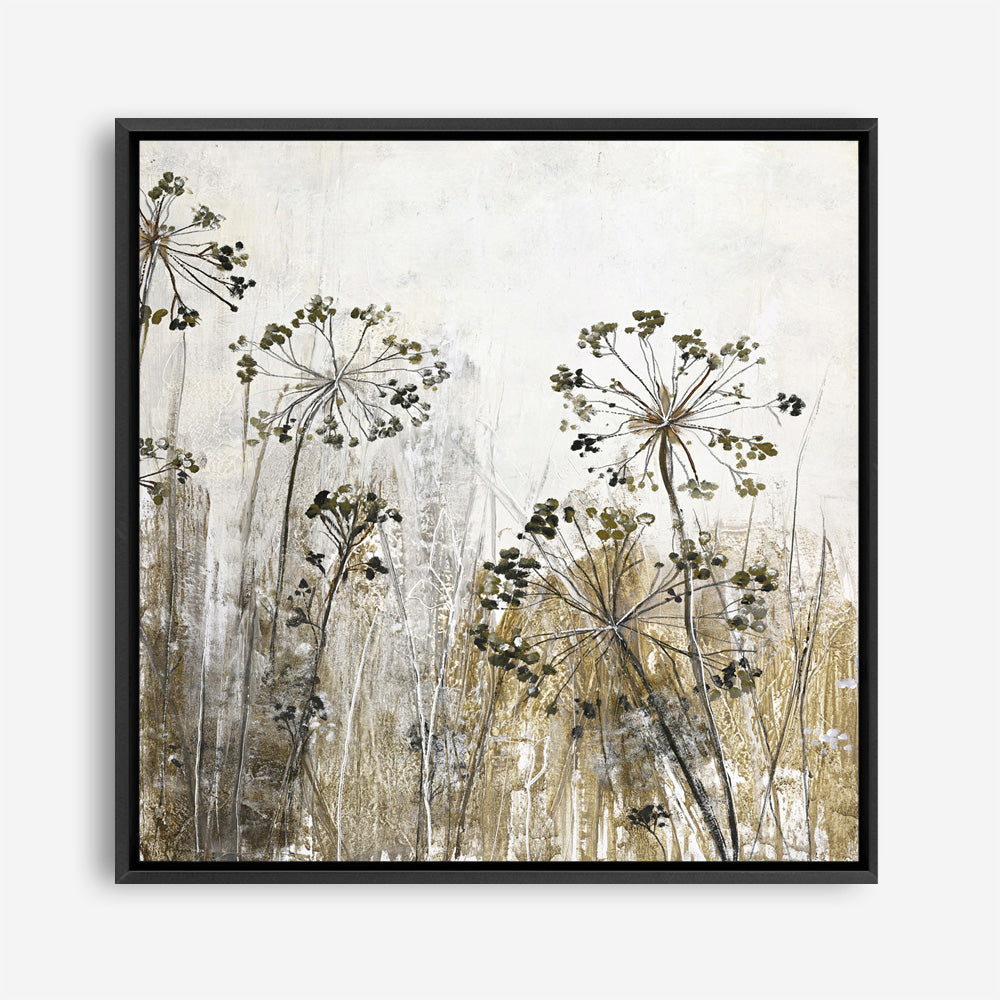 Flowers Forever 2 (Square) Canvas Print