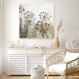 Flowers Forever 2 (Square) Canvas Print