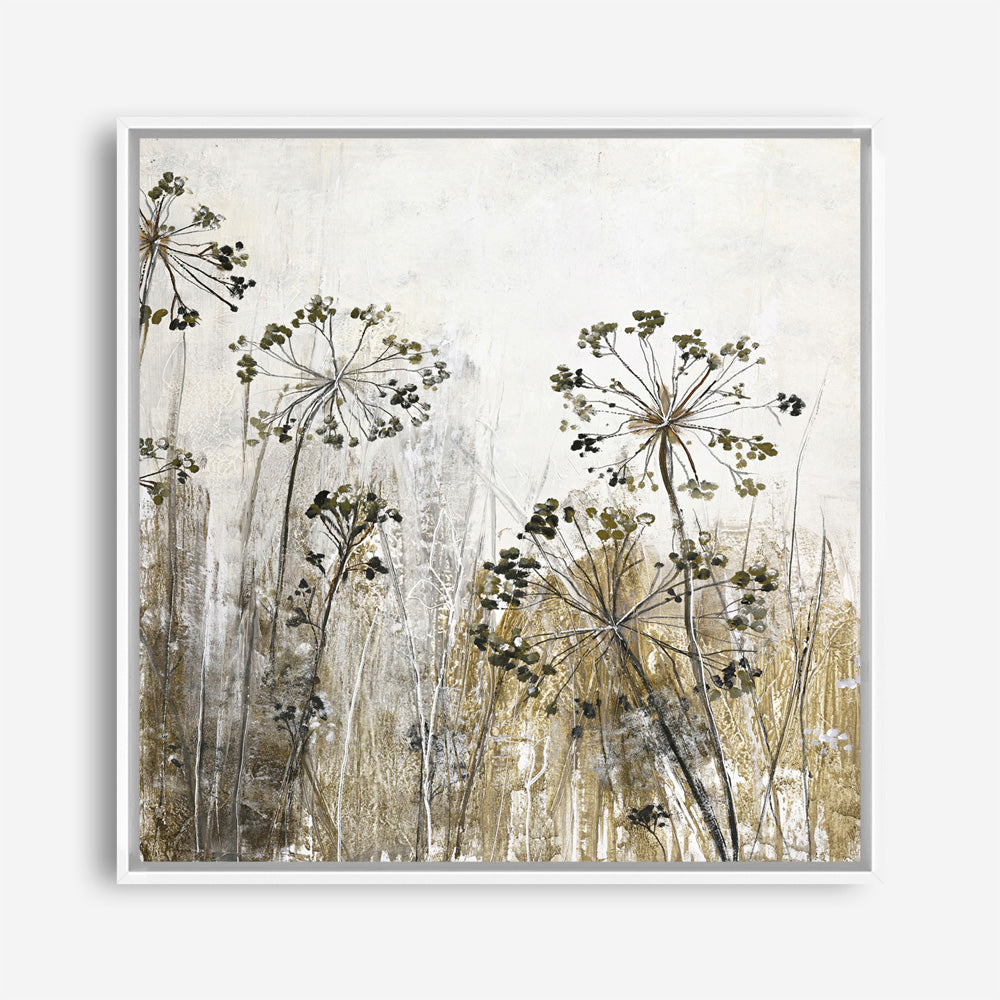 Flowers Forever 2 (Square) Canvas Print