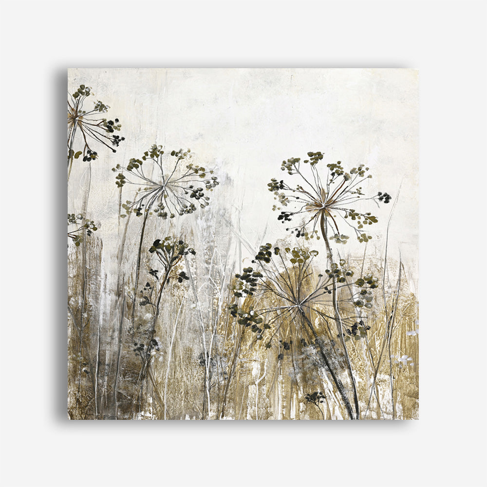 Flowers Forever 2 (Square) Canvas Print