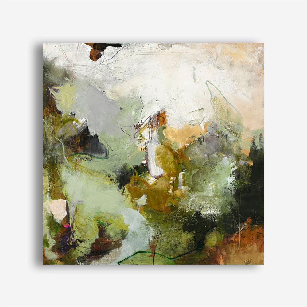 Evergreen 1 (Square) Canvas Print