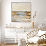 Coastal (Square) Canvas Print