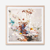 Abstract Flower 3 (Square) Art Print