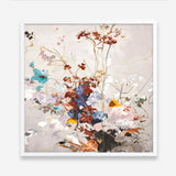 Abstract Flower 3 (Square) Art Print