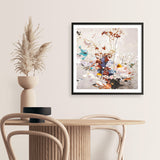 Abstract Flower 3 (Square) Art Print