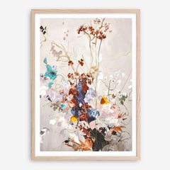 Abstract Flower 3 Art Print