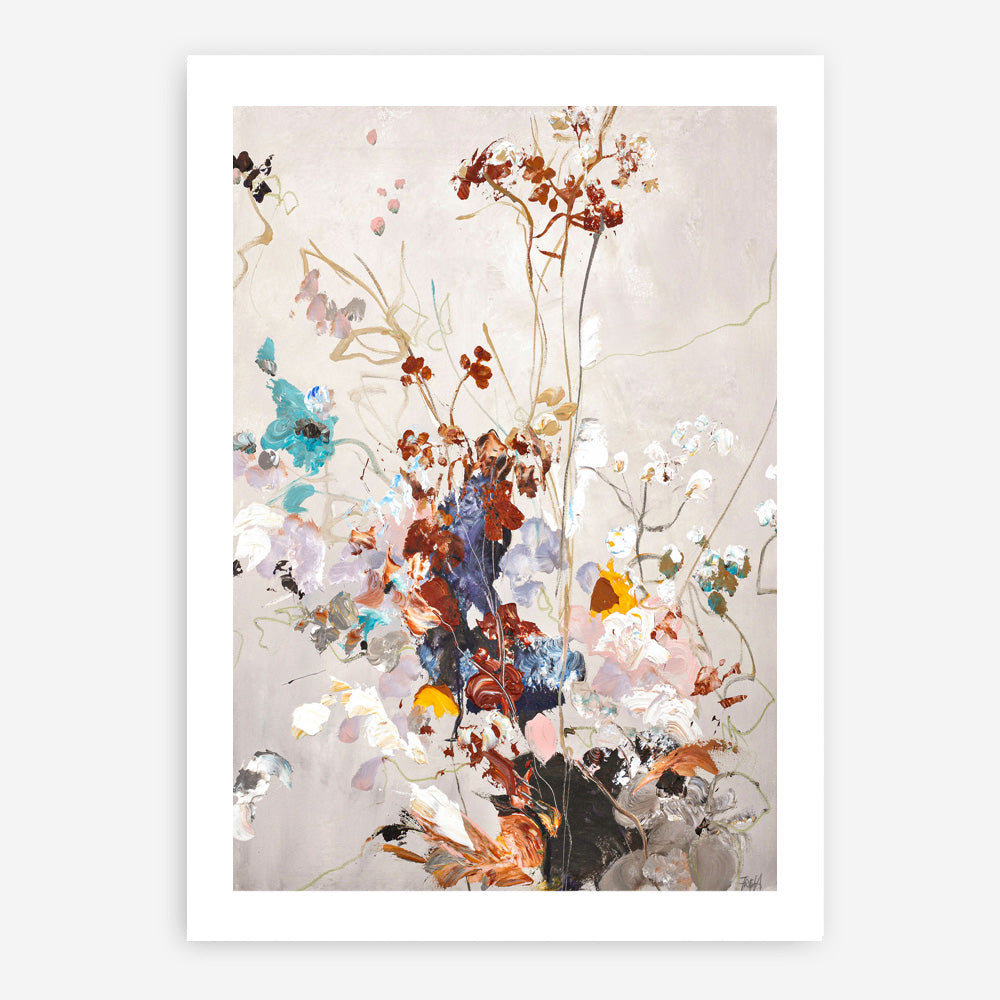 Abstract Flower 3 Art Print
