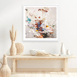 Abstract Flower 3 (Square) Art Print