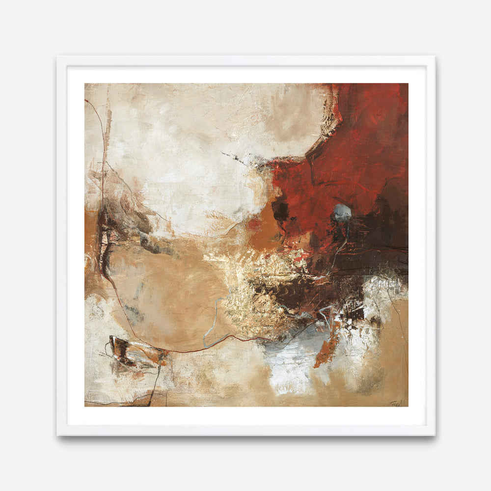 Curvature (Square) Art Print