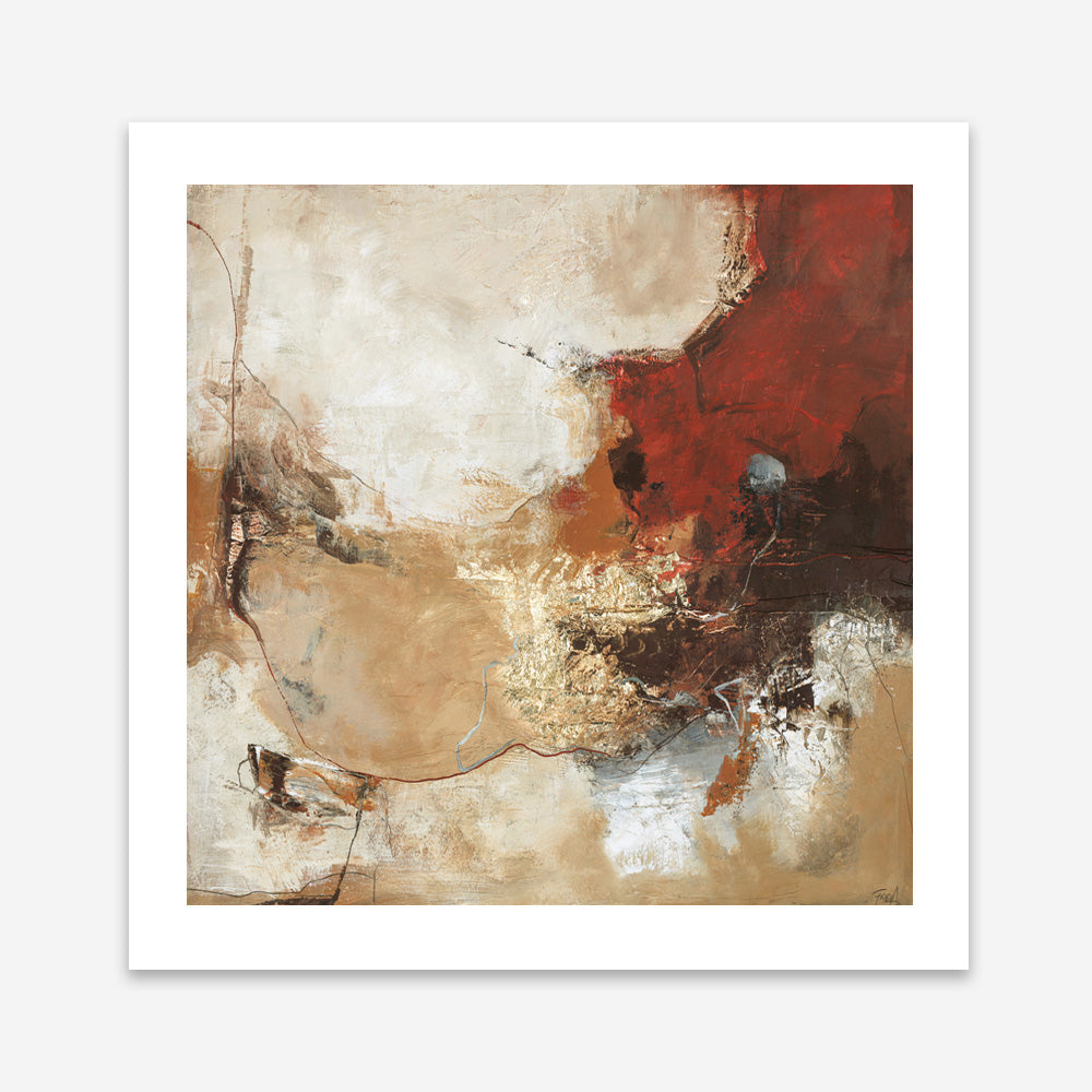 Curvature (Square) Art Print