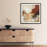 Curvature (Square) Art Print