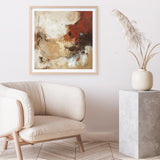 Curvature (Square) Art Print