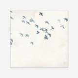 Pigeons Sky (Square) Art Print