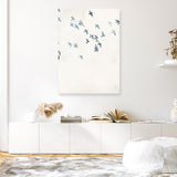 Pigeons Sky Canvas Print