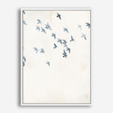 Pigeons Sky Canvas Print