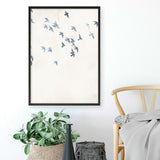 Pigeons Sky Art Print