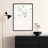Pigeons Sky Art Print