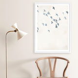 Pigeons Sky Art Print