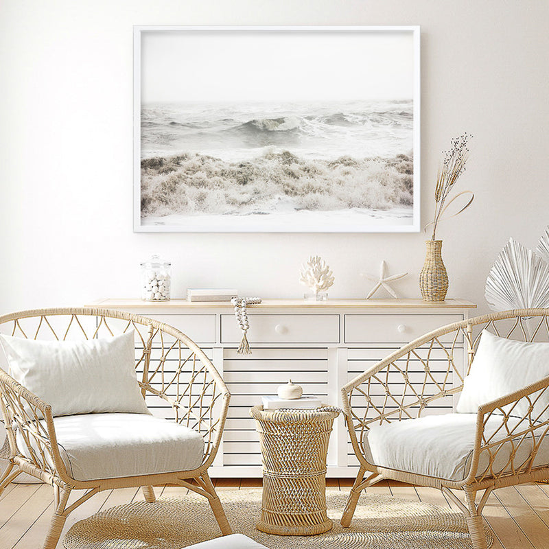 Breaking Waves Art Print
