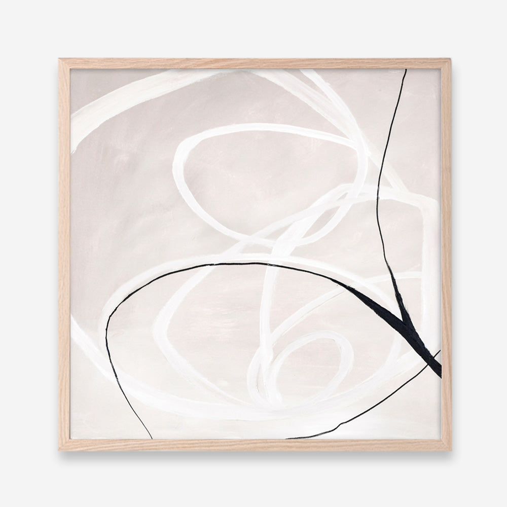 Fine Line 3 (Square) Art Print