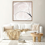 Fine Line 3 (Square) Canvas Print