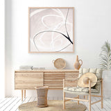 Fine Line 3 (Square) Art Print