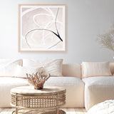 Fine Line 3 (Square) Art Print