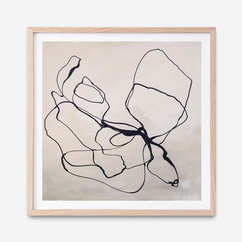 Fine Line 4 (Square) Art Print