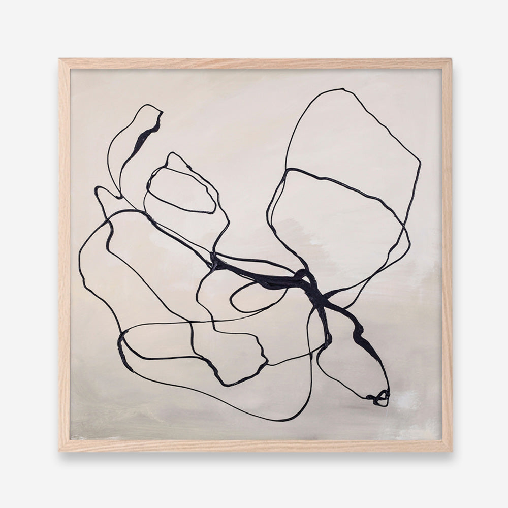 Fine Line 4 (Square) Art Print