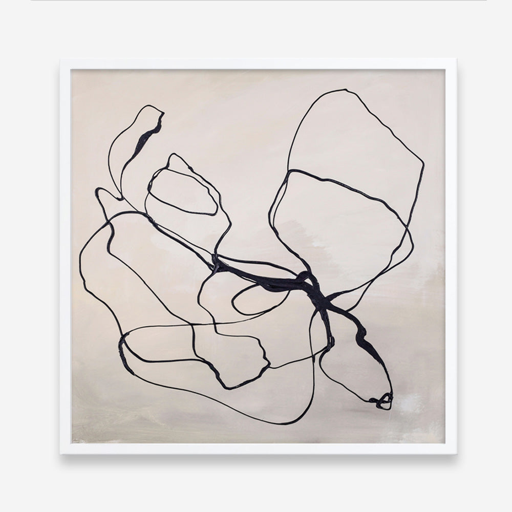 Fine Line 4 (Square) Art Print