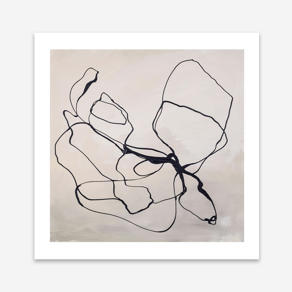 Fine Line 4 (Square) Art Print