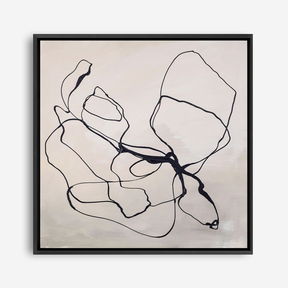 Fine Line 4 (Square) Canvas Print