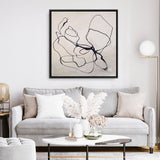 Fine Line 4 (Square) Canvas Print