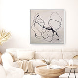 Fine Line 4 (Square) Canvas Print