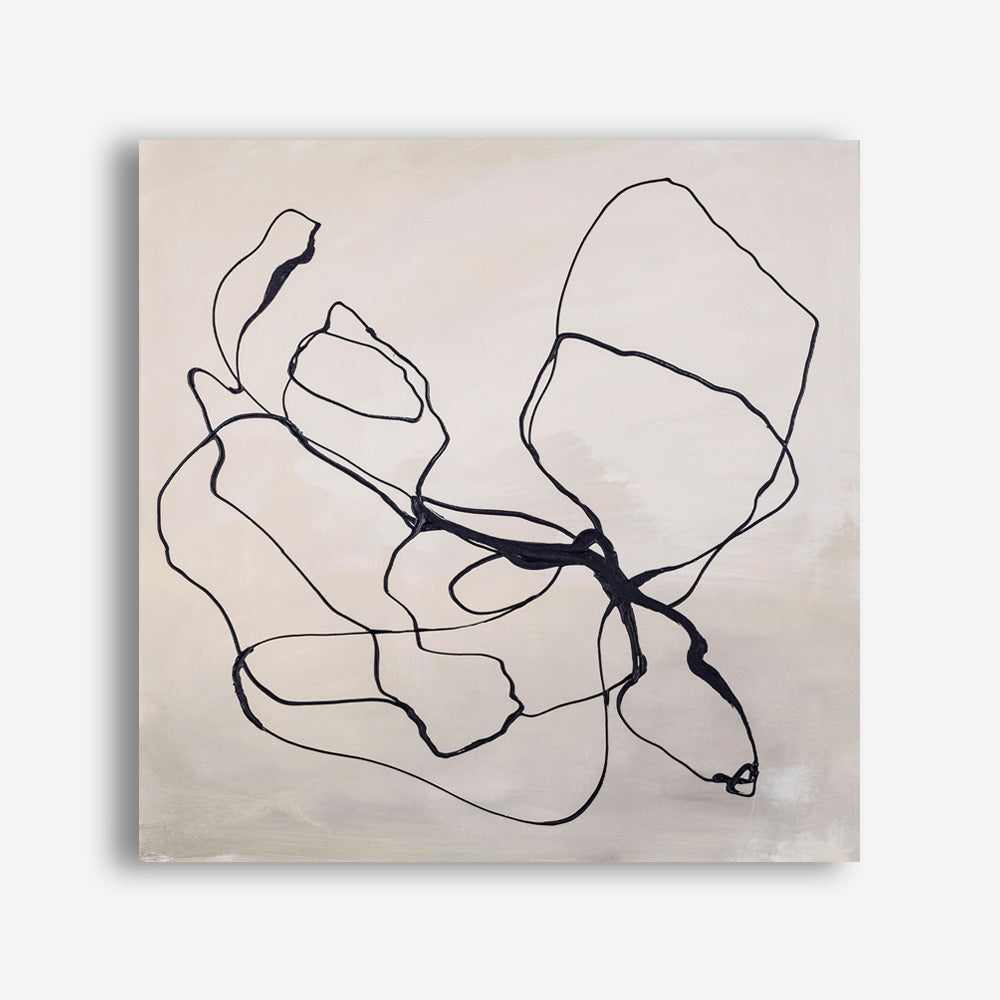 Fine Line 4 (Square) Canvas Print