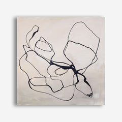 Fine Line 4 (Square) Canvas Print
