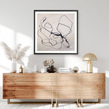 Fine Line 4 (Square) Art Print