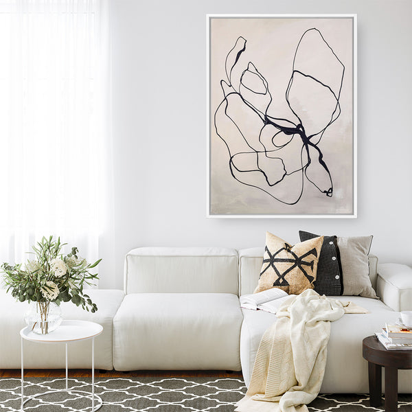 Fine Line 4 Canvas Print
