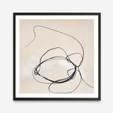 Fine Line 5 (Square) Art Print