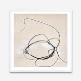 Fine Line 5 (Square) Art Print